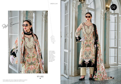 Riwayat Vol 17 Belliza Designer Studio Viscose Reyon Karachi Salwar Suits Supplier