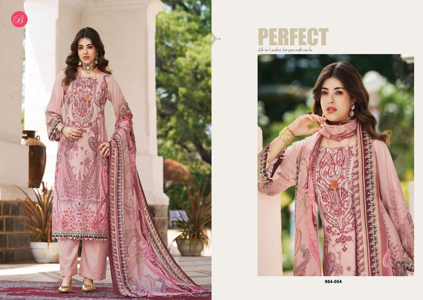 Riwayat Vol 18 Belliza Designer Studio Viscose Reyon Karachi Salwar Suits Wholesale Rate