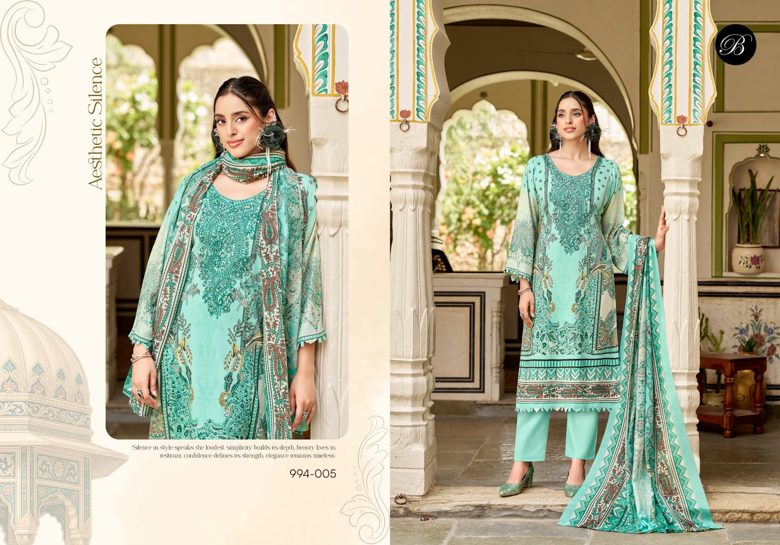 Riwayat Vol 19 Belliza Designer Studio Viscose Rayon Karachi Salwar Suits Manufacturer Ahmedabad
