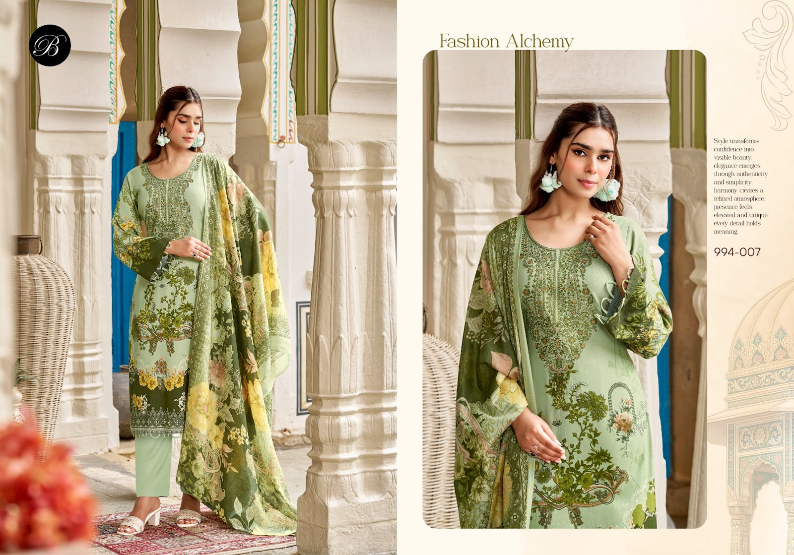 Riwayat Vol 19 Belliza Designer Studio Viscose Rayon Karachi Salwar Suits Manufacturer Ahmedabad