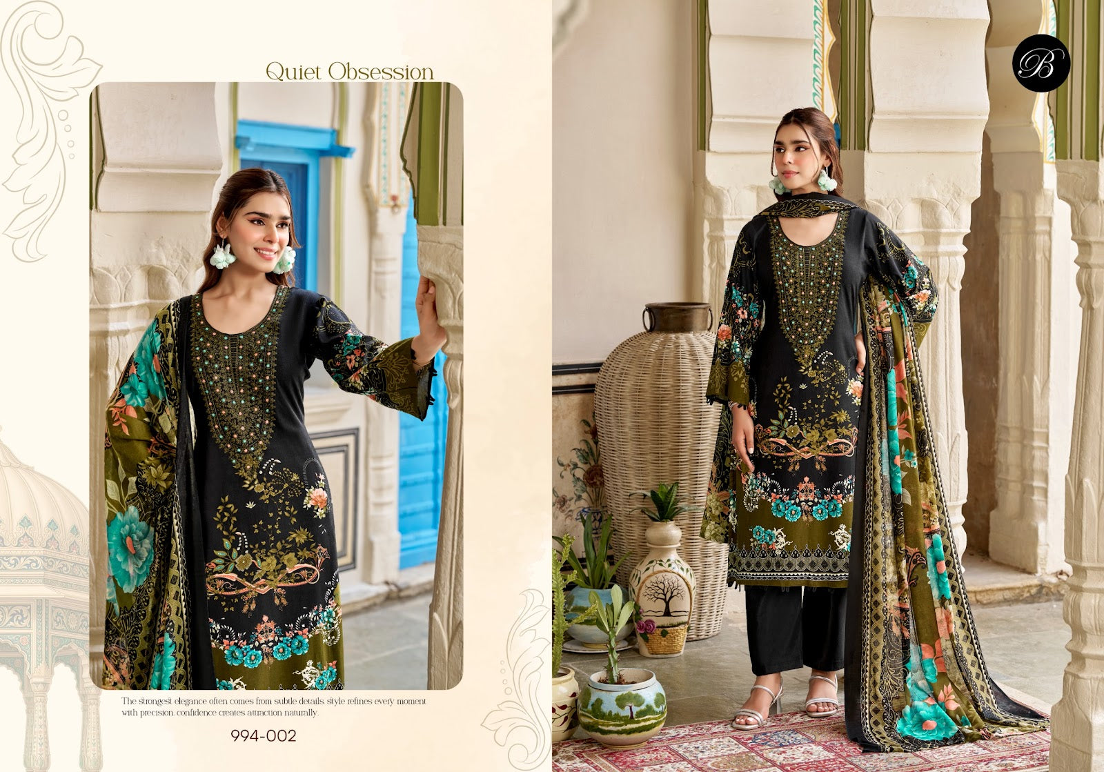 Riwayat Vol 19 Belliza Designer Studio Viscose Rayon Karachi Salwar Suits Manufacturer Ahmedabad