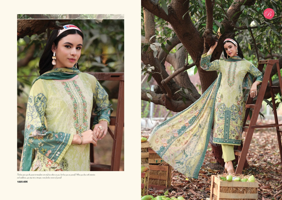 Riwayat Vol 20 Belliza Designer Studio Viscose Rayon Karachi Salwar Suits Wholesale Rate