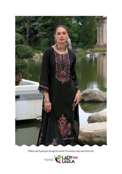 Riwayat Vol 2 Ladyleela Viscose Silk Readymade Pant Style Suits Manufacturer Gujarat