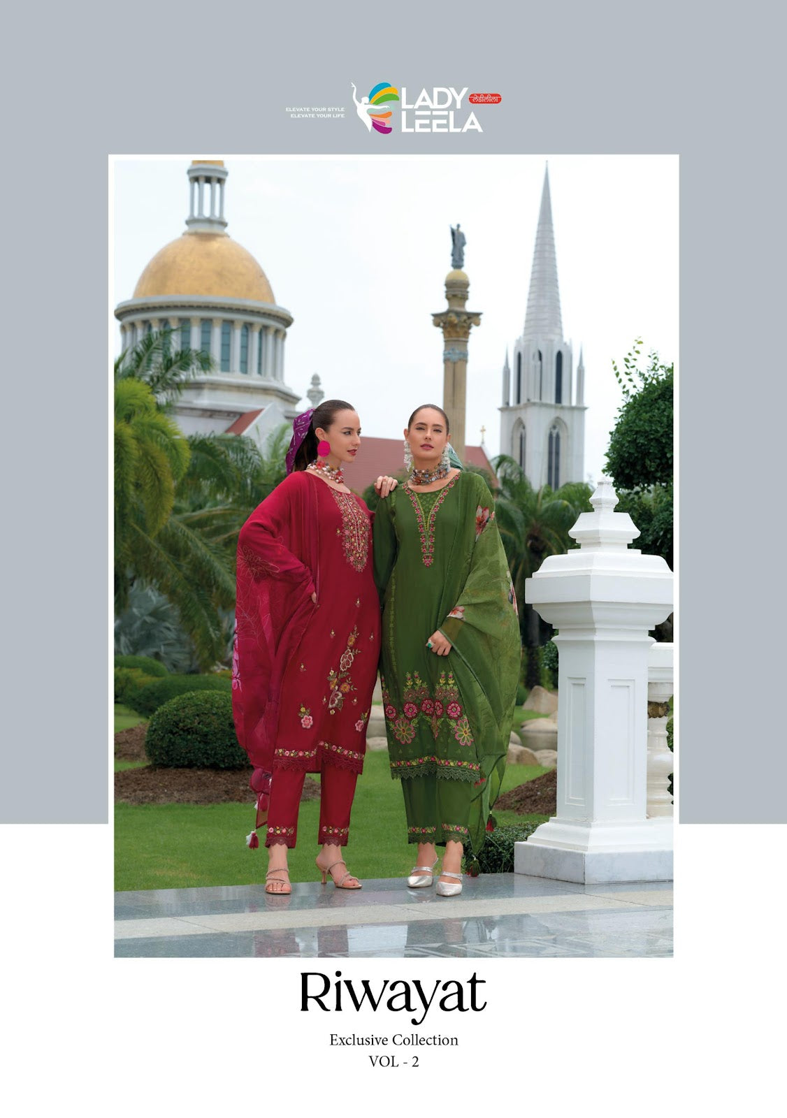 Riwayat Vol 2 Ladyleela Viscose Silk Readymade Pant Style Suits Manufacturer Gujarat