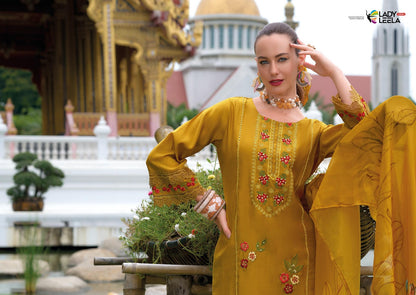 Riwayat Vol 2 Ladyleela Viscose Silk Readymade Pant Style Suits Manufacturer Gujarat