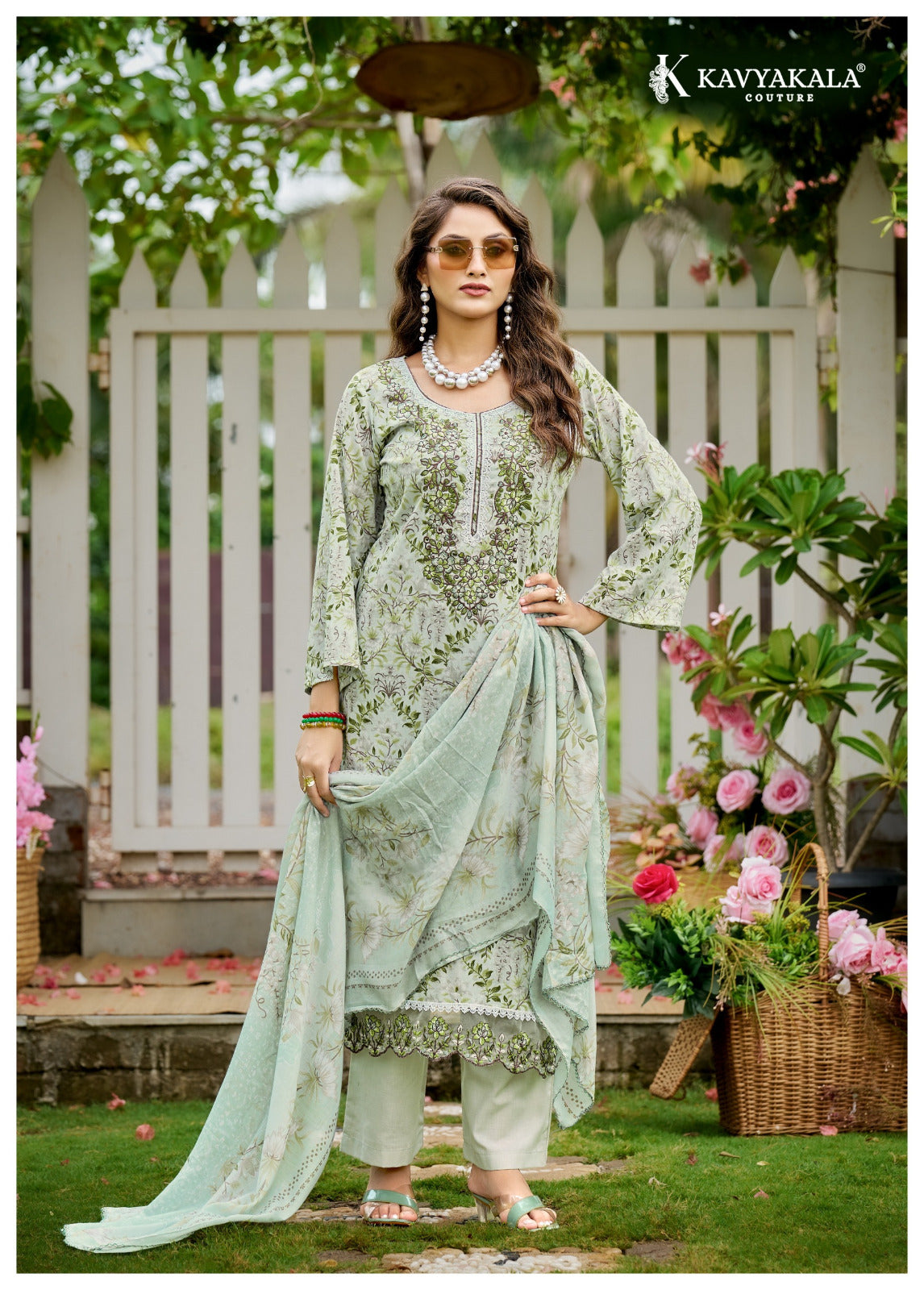 Riwayat Vol 3 Kavyakala Lawn Cotton Karachi Salwar Suits Supplier India