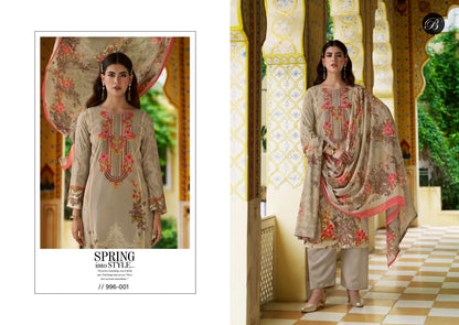 Riwayat Vol 7 Belliza Designer Studio Viscose Rayon Karachi Salwar Suits Supplier