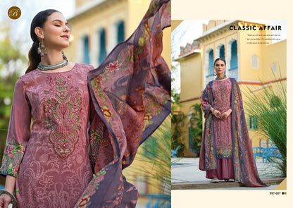 Riwayat Vol 8 Belliza Designer Studio Viscose Rayon Karachi Salwar Suits Supplier Gujarat