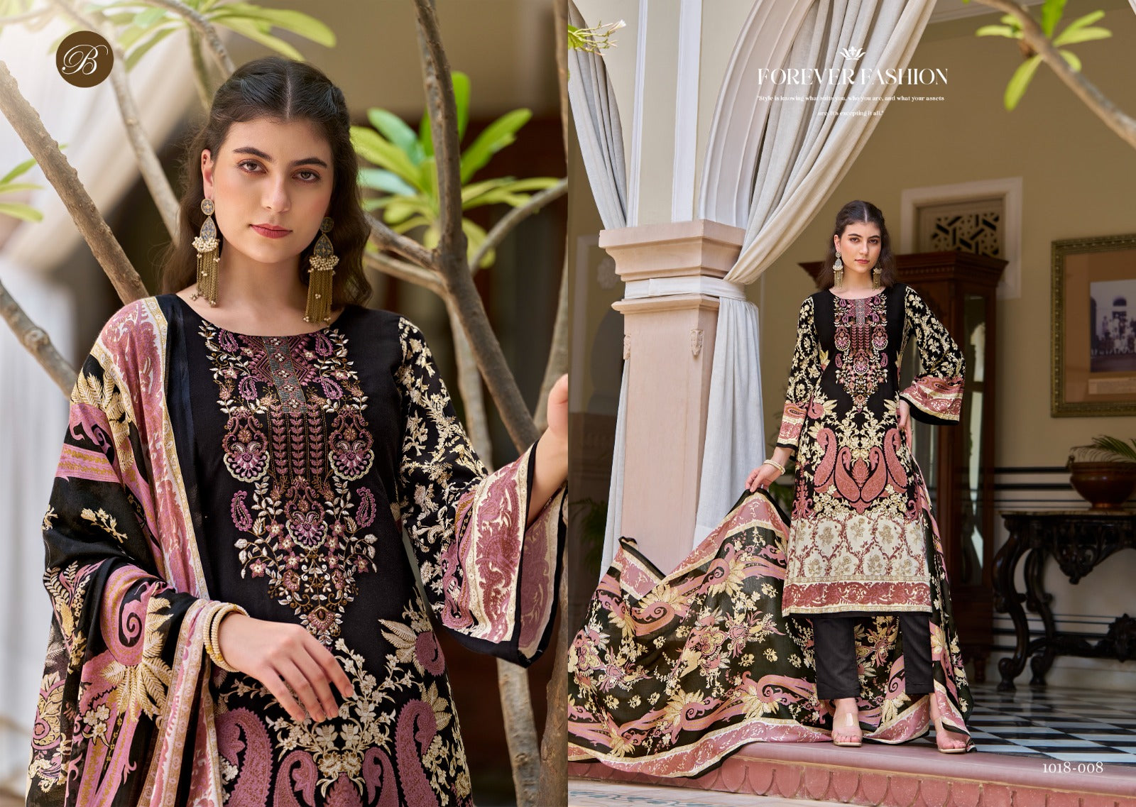 Riwayat Vol 9 Belliza Designer Studio Viscose Rayon Karachi Salwar Suits Exporter Ahmedabad