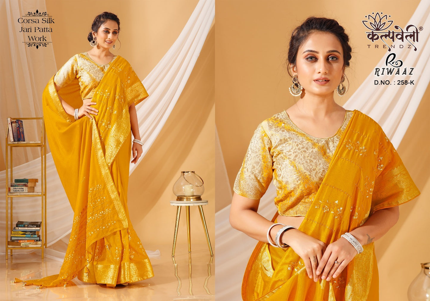 Riwaz 258 Kalpveli Silk Sarees