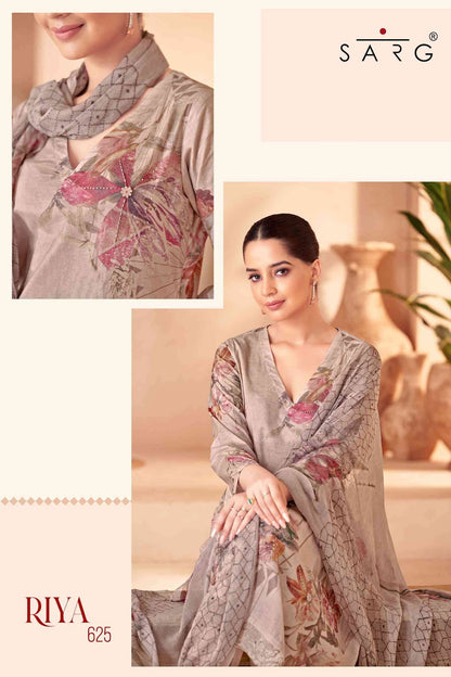 Riya Sarg Cotton Lawn Salwar Suits Manufacturer India