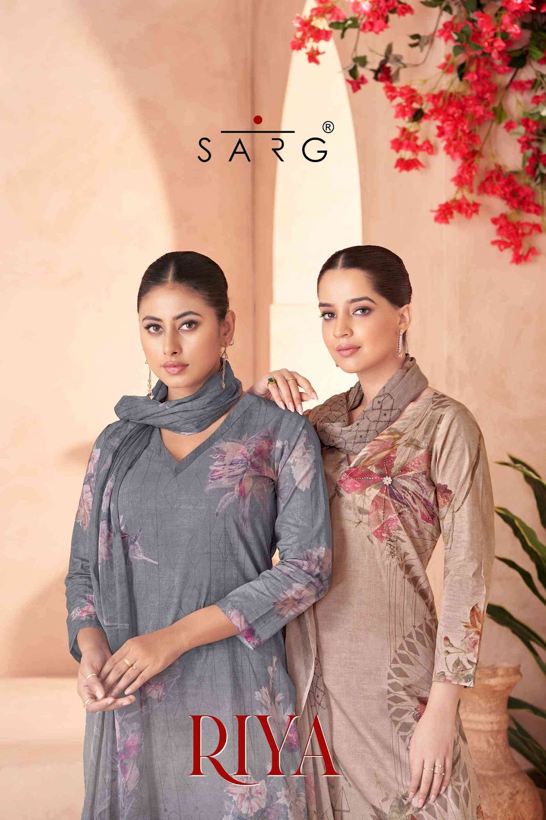 Riya Sarg Cotton Lawn Salwar Suits Manufacturer India