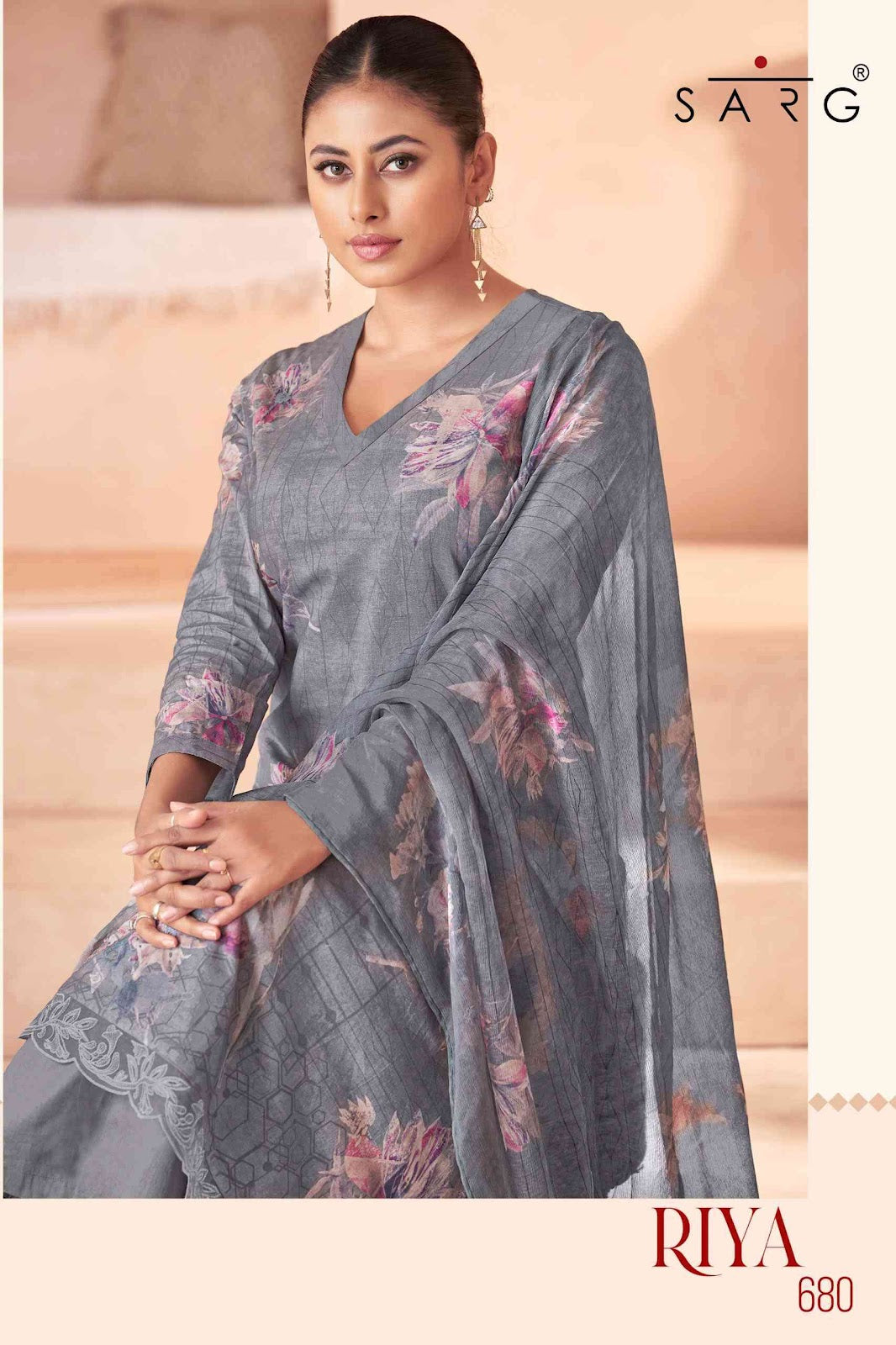 Riya Sarg Cotton Lawn Salwar Suits Manufacturer India