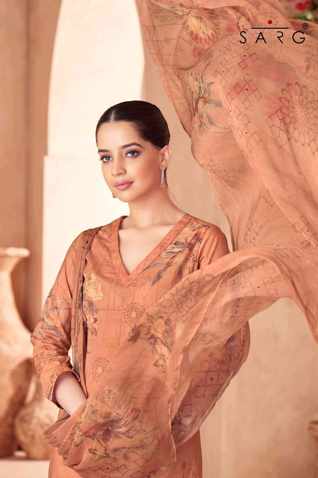 Riya Sarg Cotton Lawn Salwar Suits Manufacturer India