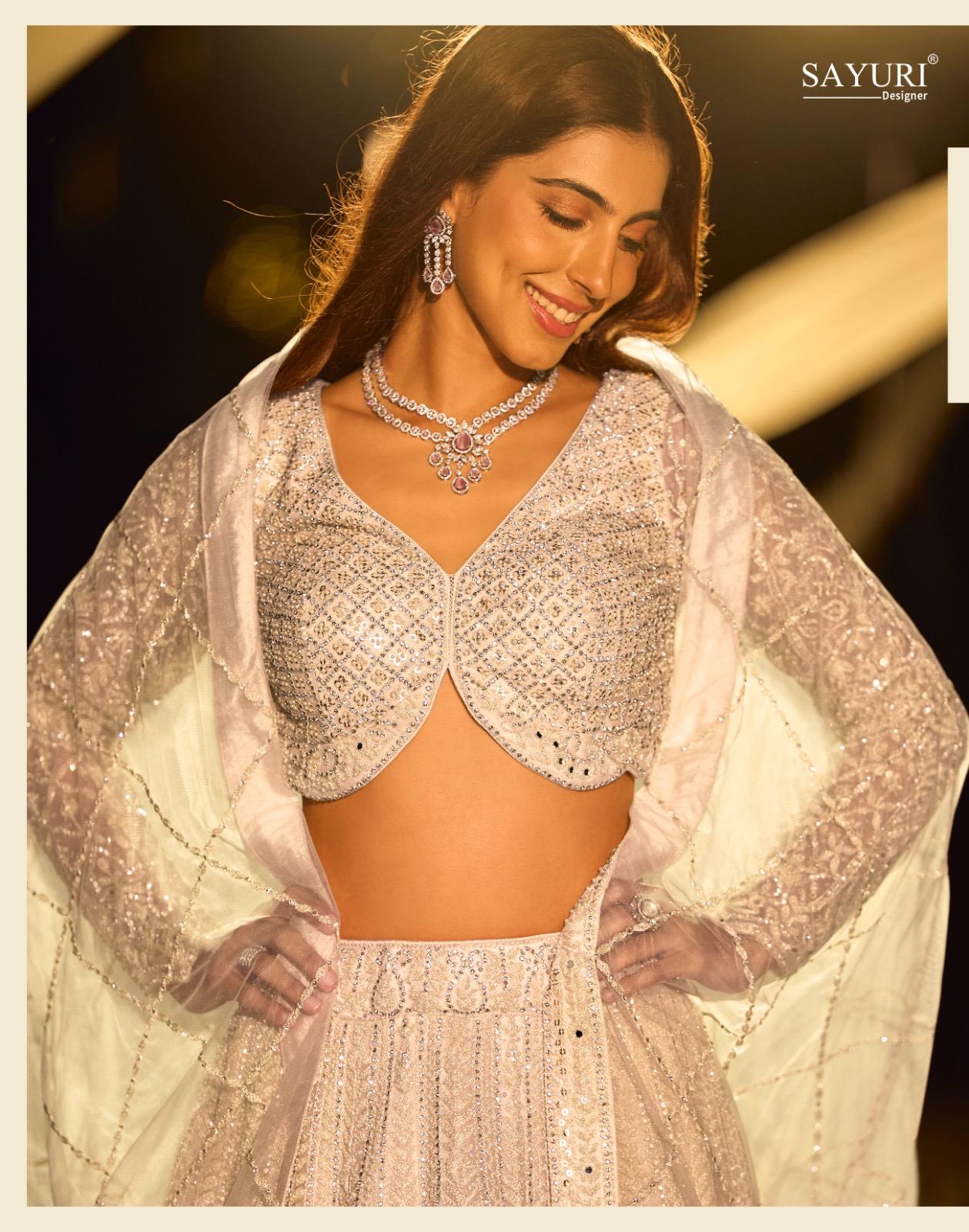 Riyaasat Sayuri Pure Net Readymade Lehenga Choli Supplier