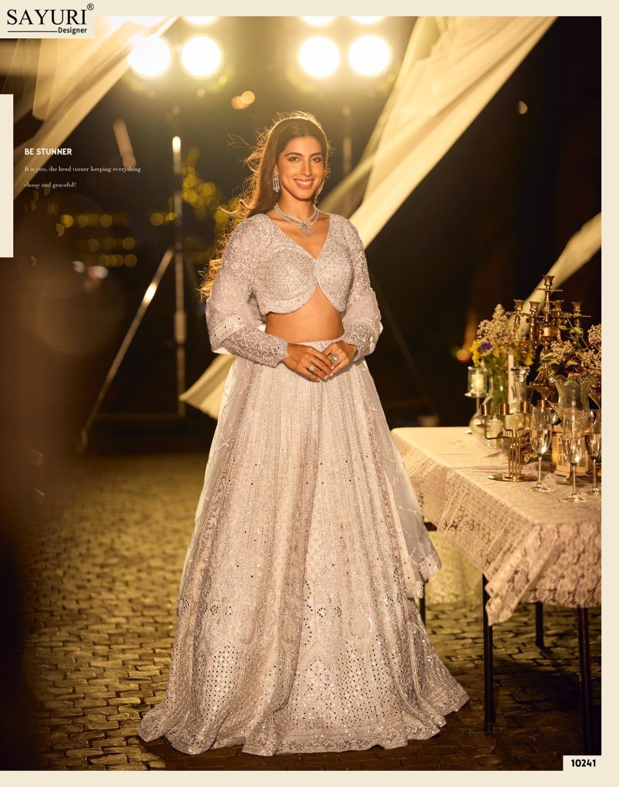 Riyaasat Sayuri Pure Net Readymade Lehenga Choli Supplier