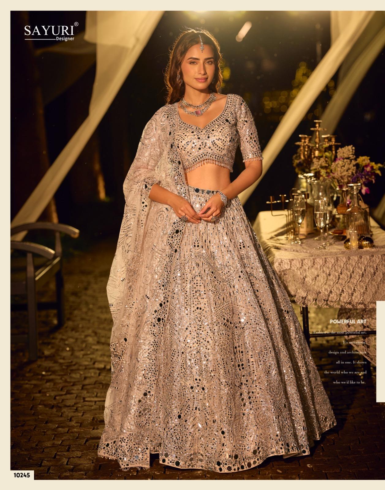 Riyaasat Sayuri Pure Net Readymade Lehenga Choli Supplier