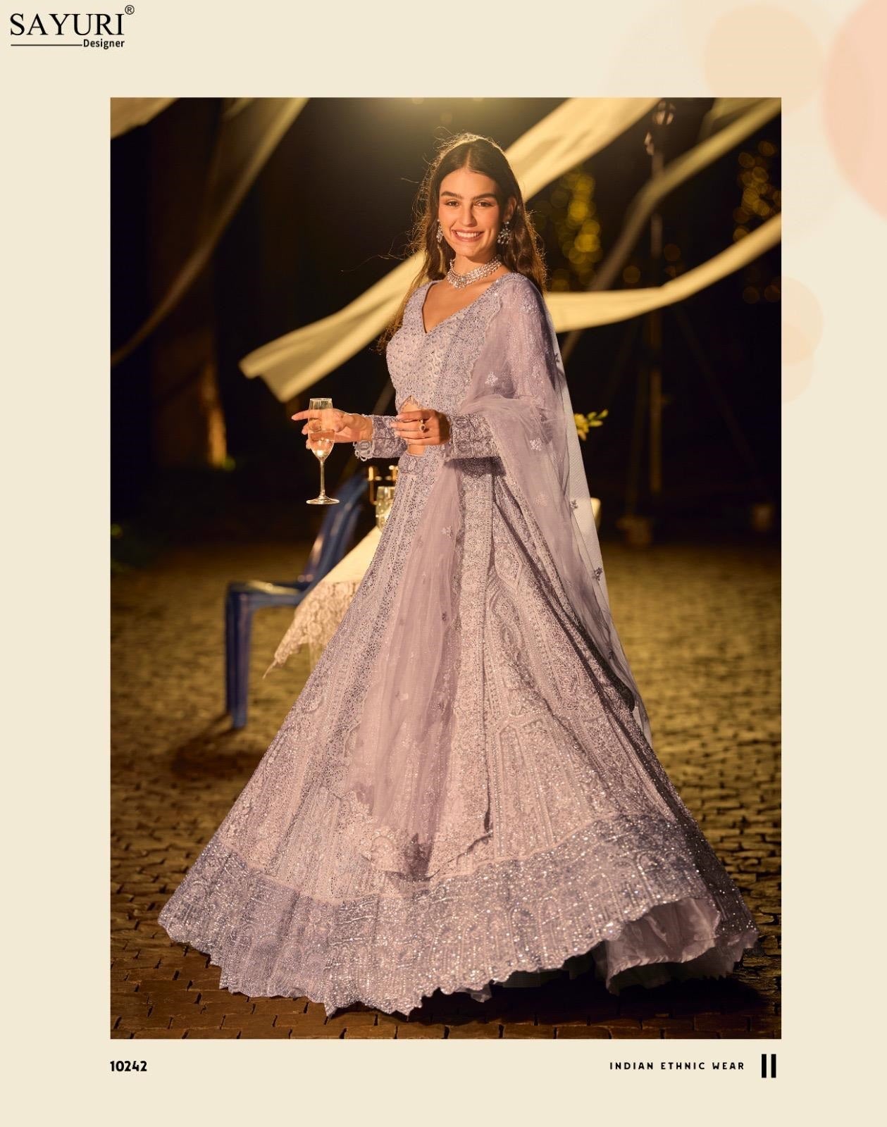 Riyaasat Sayuri Pure Net Readymade Lehenga Choli Supplier