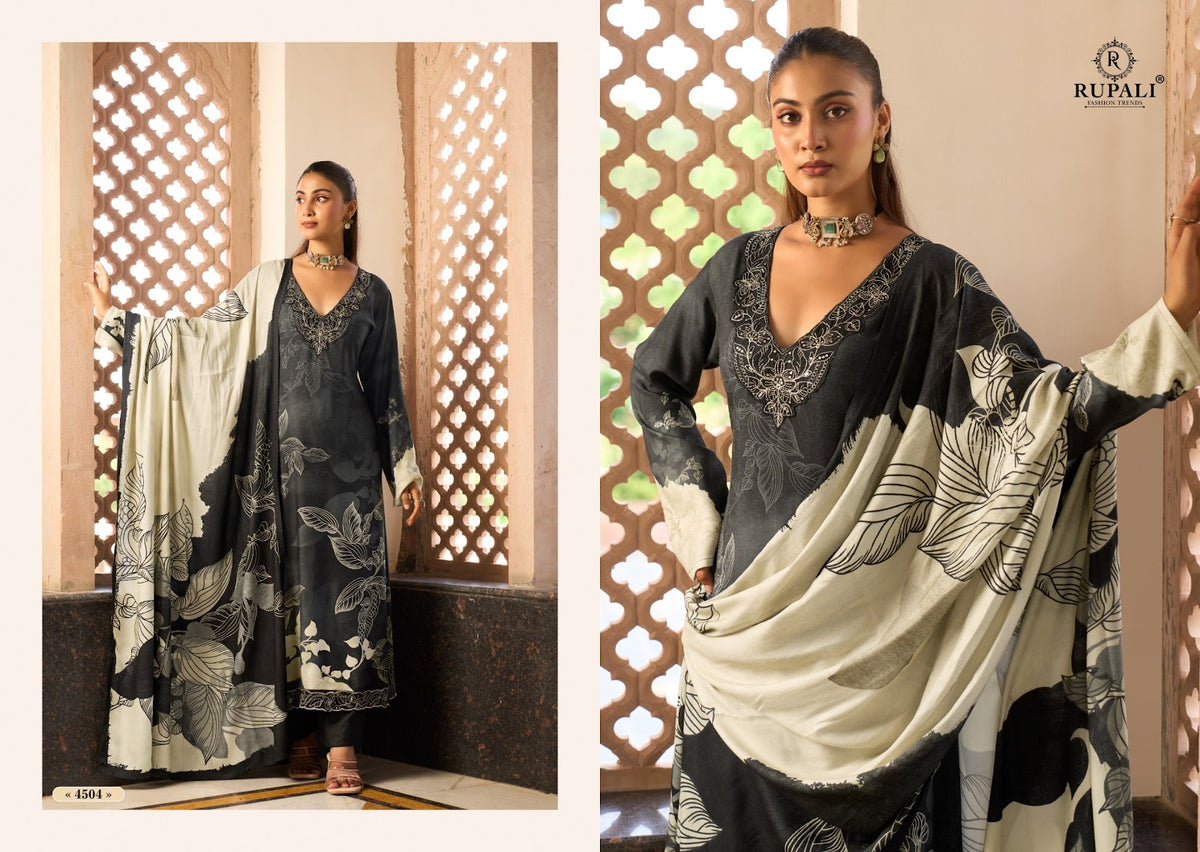 Riyana Rupali Viscose Pashmina Suits Wholesaler