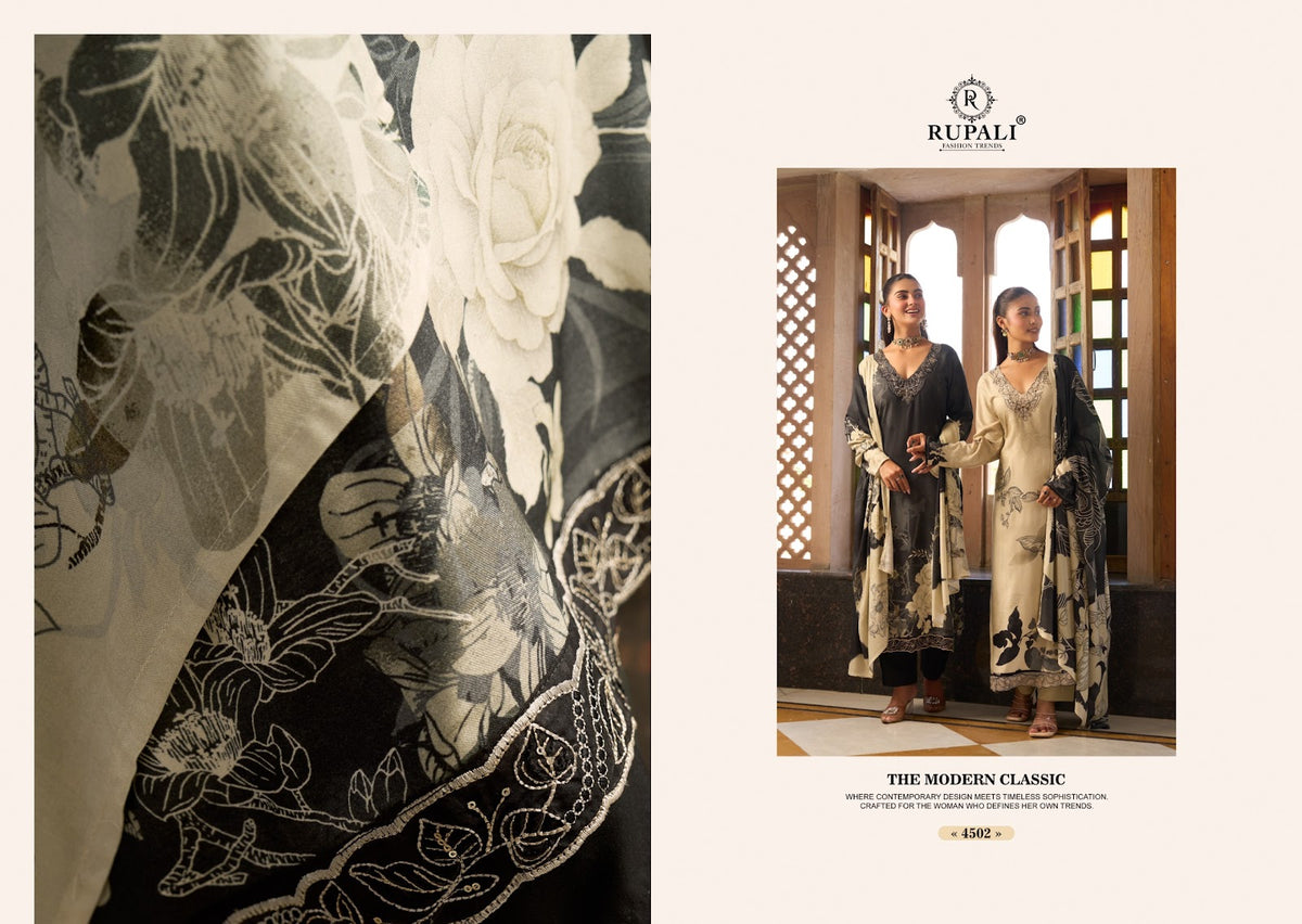 Riyana Rupali Viscose Pashmina Suits Wholesaler