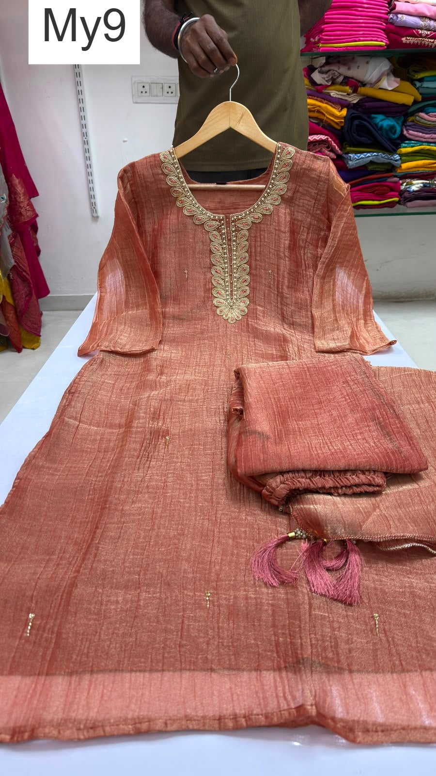 Riyana Vol 1 My9 Salsa Readymade Pant Style Suits Exporter Gujarat
