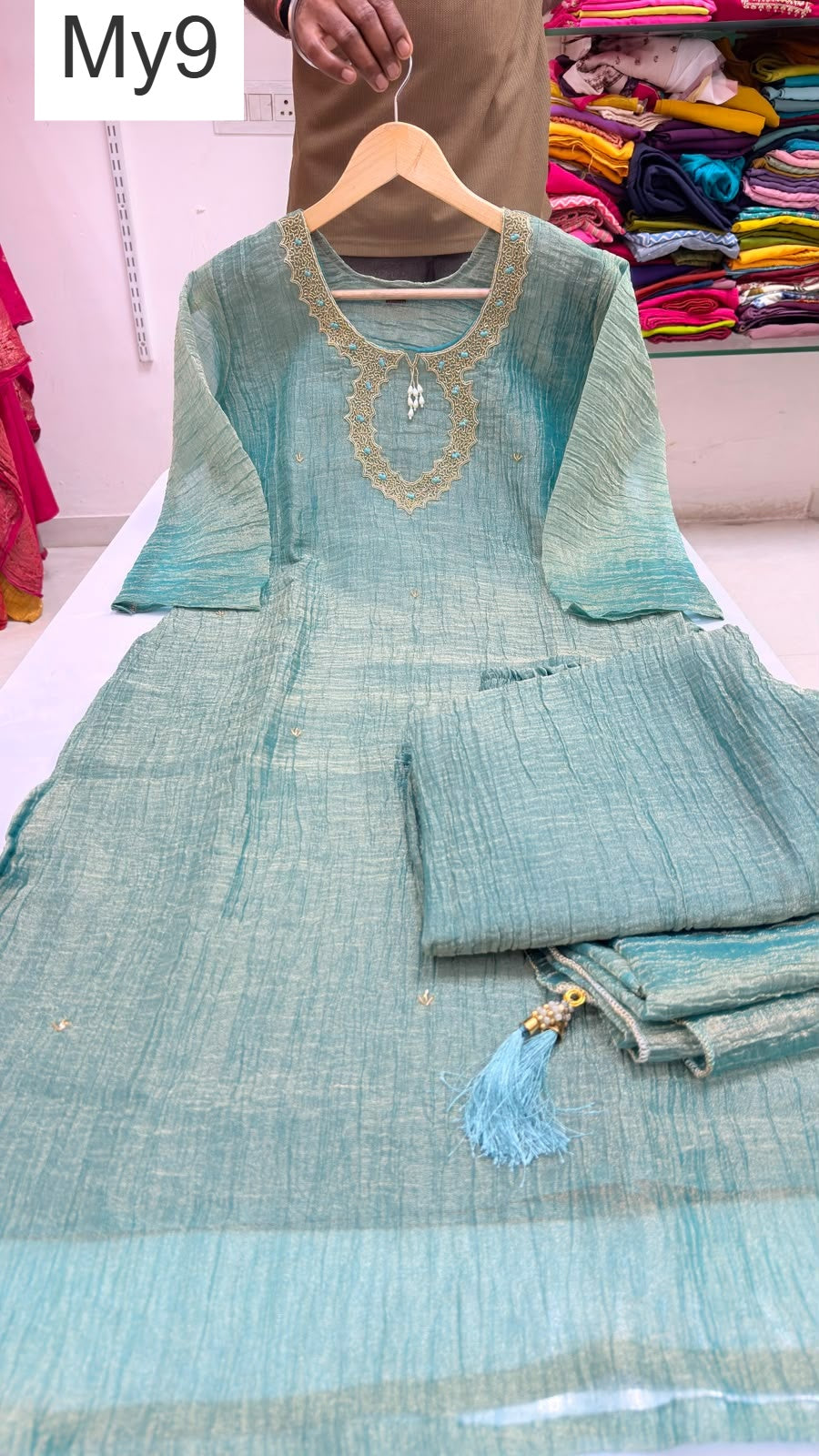 Riyana Vol 1 My9 Salsa Readymade Pant Style Suits Exporter Gujarat