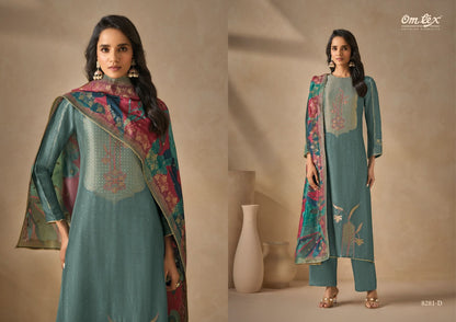 Riyanka Omtex Pant Style Suits Wholesaler