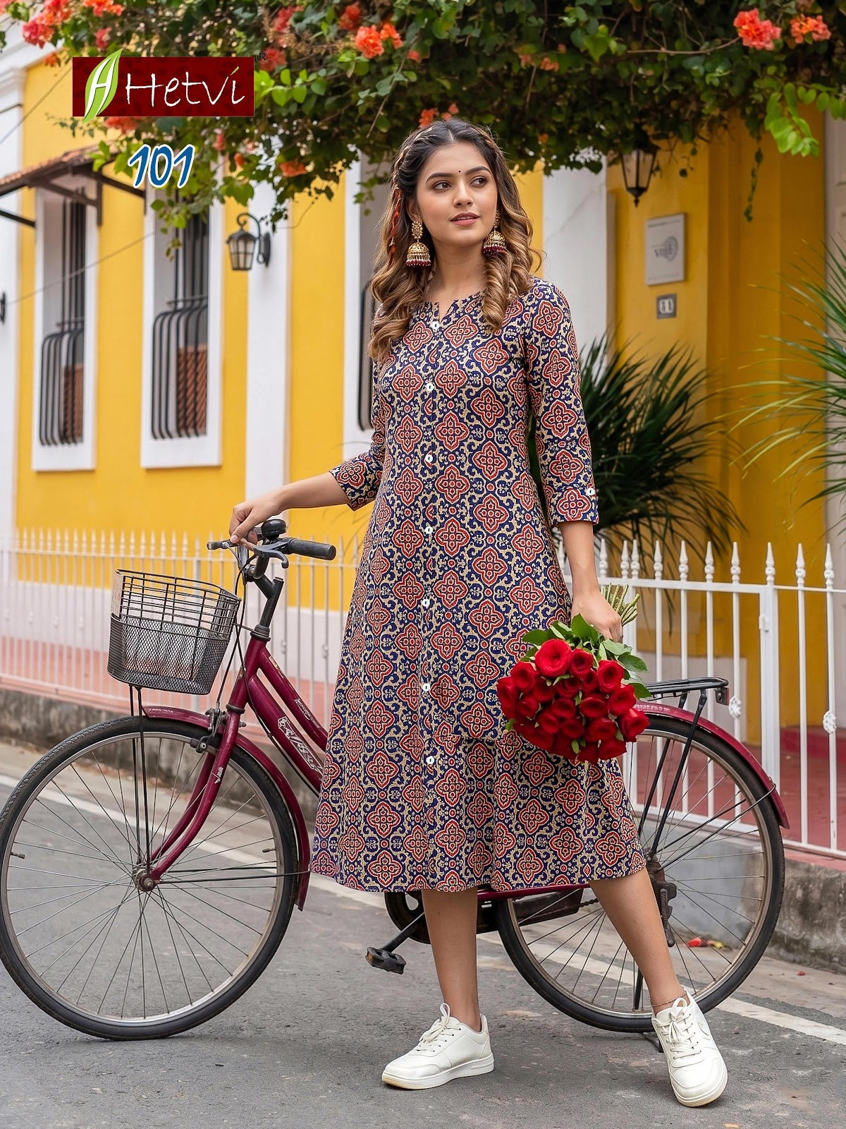 Riyanshi Hetvi Cotton Anarkali Kurtis Wholesaler India