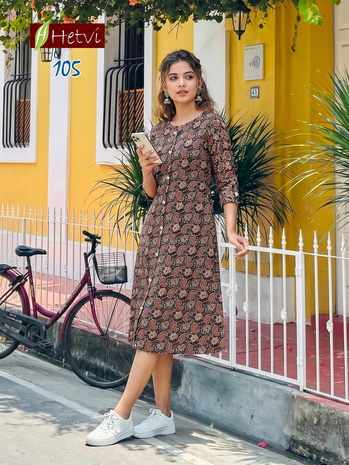 Riyanshi Hetvi Cotton Anarkali Kurtis Wholesaler India