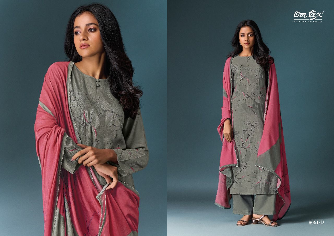 Riyanshi Omtex Silk Pant Style Suits Manufacturer Ahmedabad