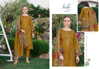 Riyasat Levisha Lawn Cotton Pakistani Salwar Suits Exporter Ahmedabad