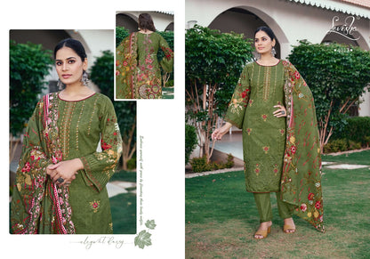 Riyasat Levisha Lawn Cotton Pakistani Salwar Suits Exporter Ahmedabad