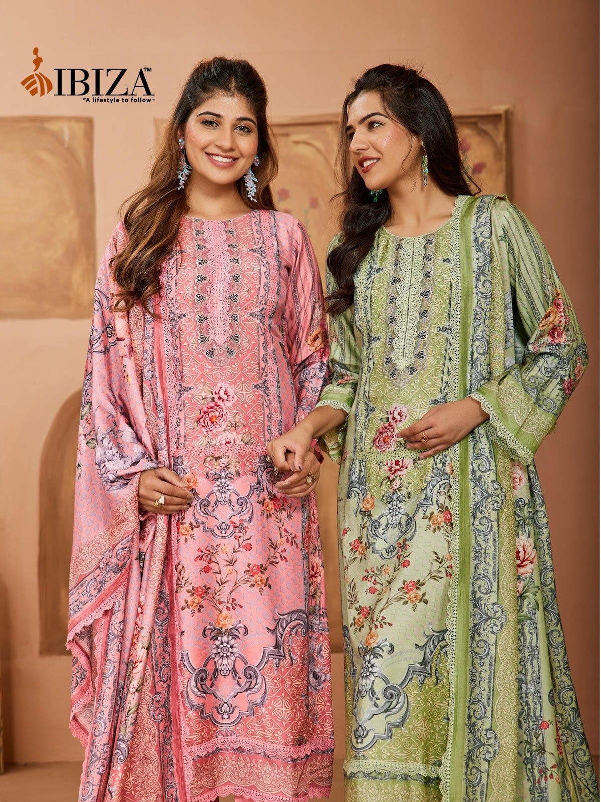 Riyasat Vol 8 Ibiza Pure Bemberg Pant Style Suits Wholesale Price