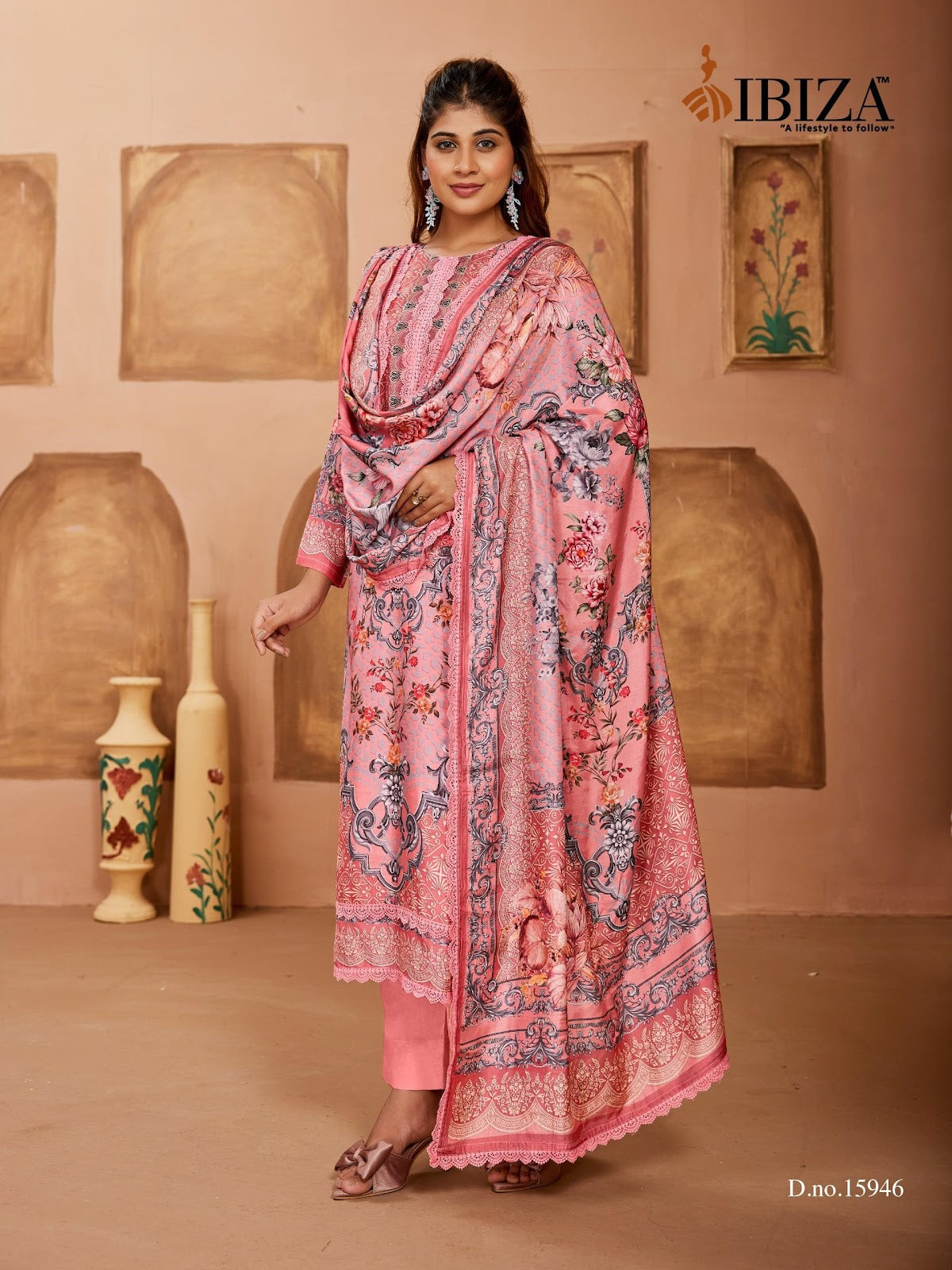 Riyasat Vol 8 Ibiza Pure Bemberg Pant Style Suits Wholesale Price