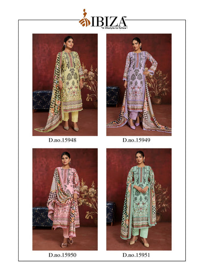 Riyasat Vol 9 Ibiza Pure Bemberg Pant Style Suits Manufacturer Ahmedabad