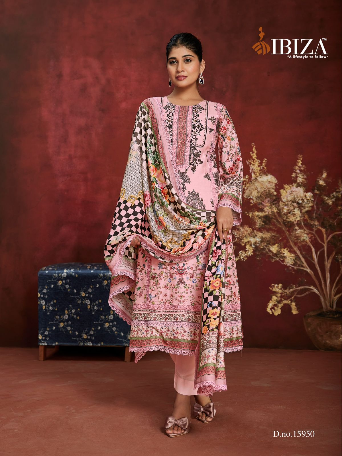 Riyasat Vol 9 Ibiza Pure Bemberg Pant Style Suits Manufacturer Ahmedabad