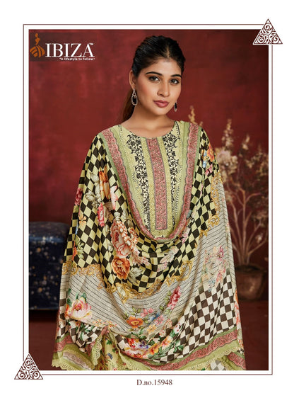 Riyasat Vol 9 Ibiza Pure Bemberg Pant Style Suits Manufacturer Ahmedabad