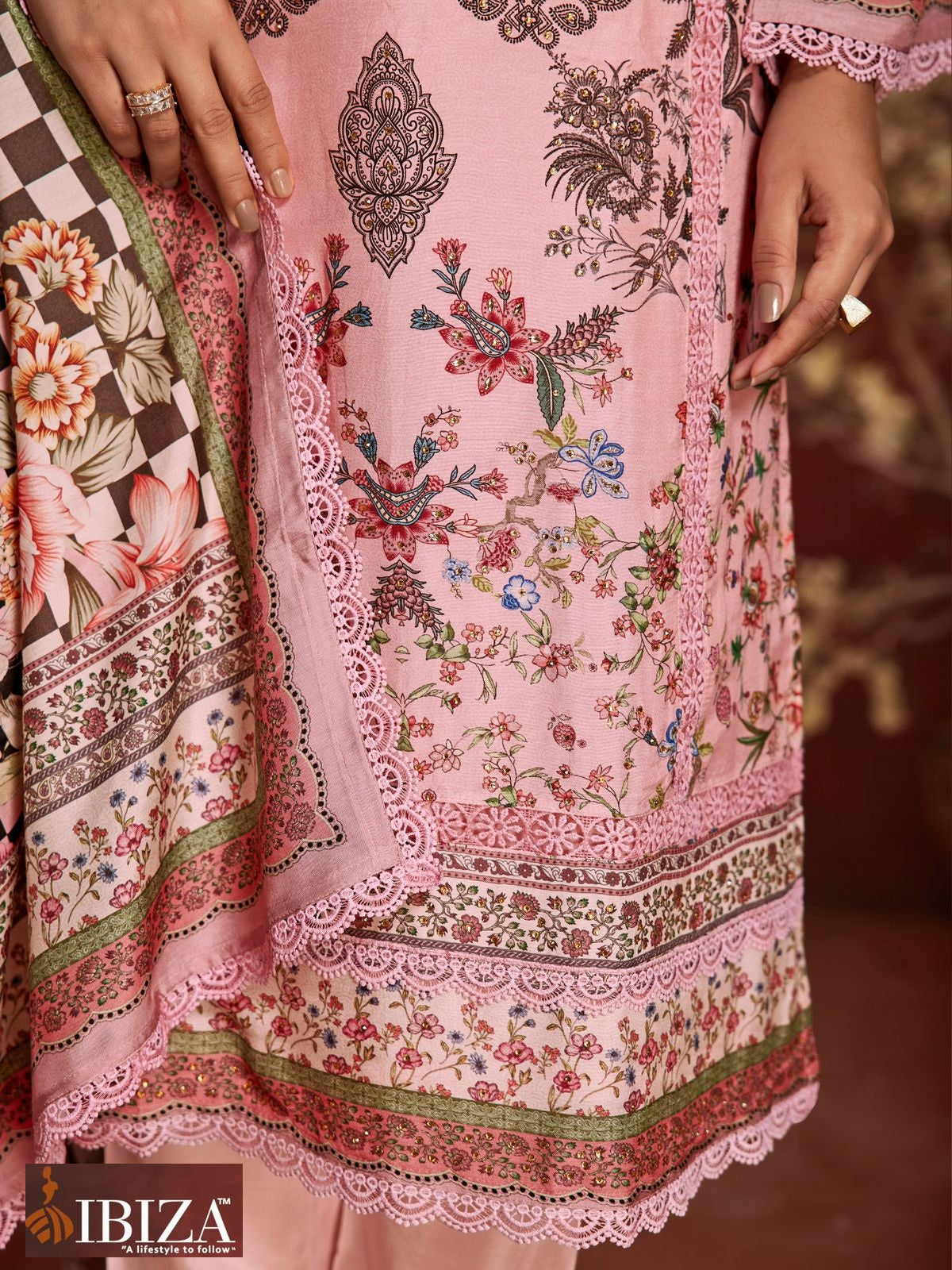 Riyasat Vol 9 Ibiza Pure Bemberg Pant Style Suits Manufacturer Ahmedabad