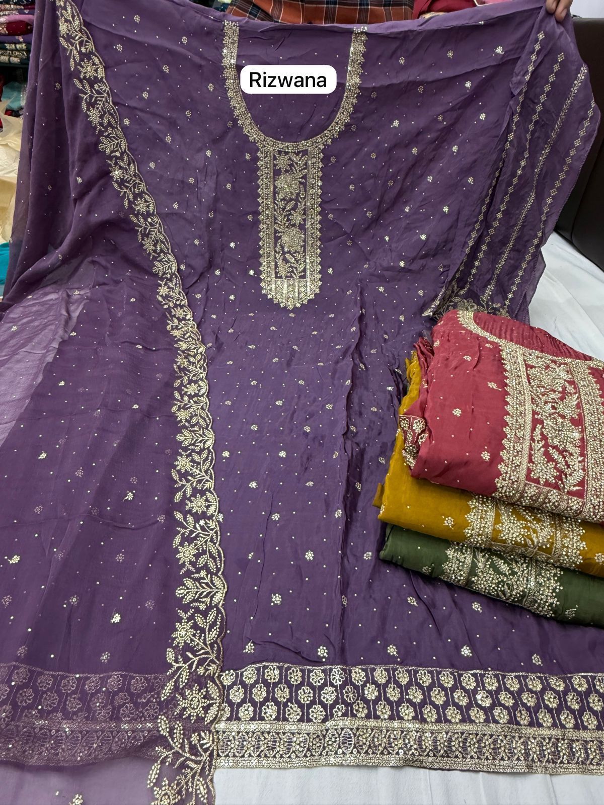 Rizwana Nayandeep Viscose Salwar Suits Exporter Ahmedabad