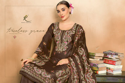 Rizwana Rakhi Fashion Viscose Modal Pant Style Suits Supplier Ahmedabad