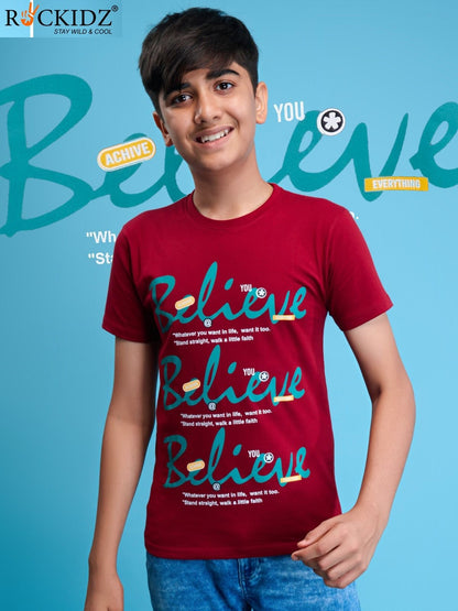 Rk 1033 Rockidz Cotton Biowashed Boys Tshirt Wholesaler India