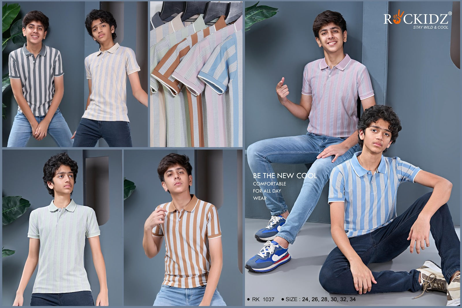 Rk 1037 Rockidz Imported Boys Tshirt Supplier Ahmedabad