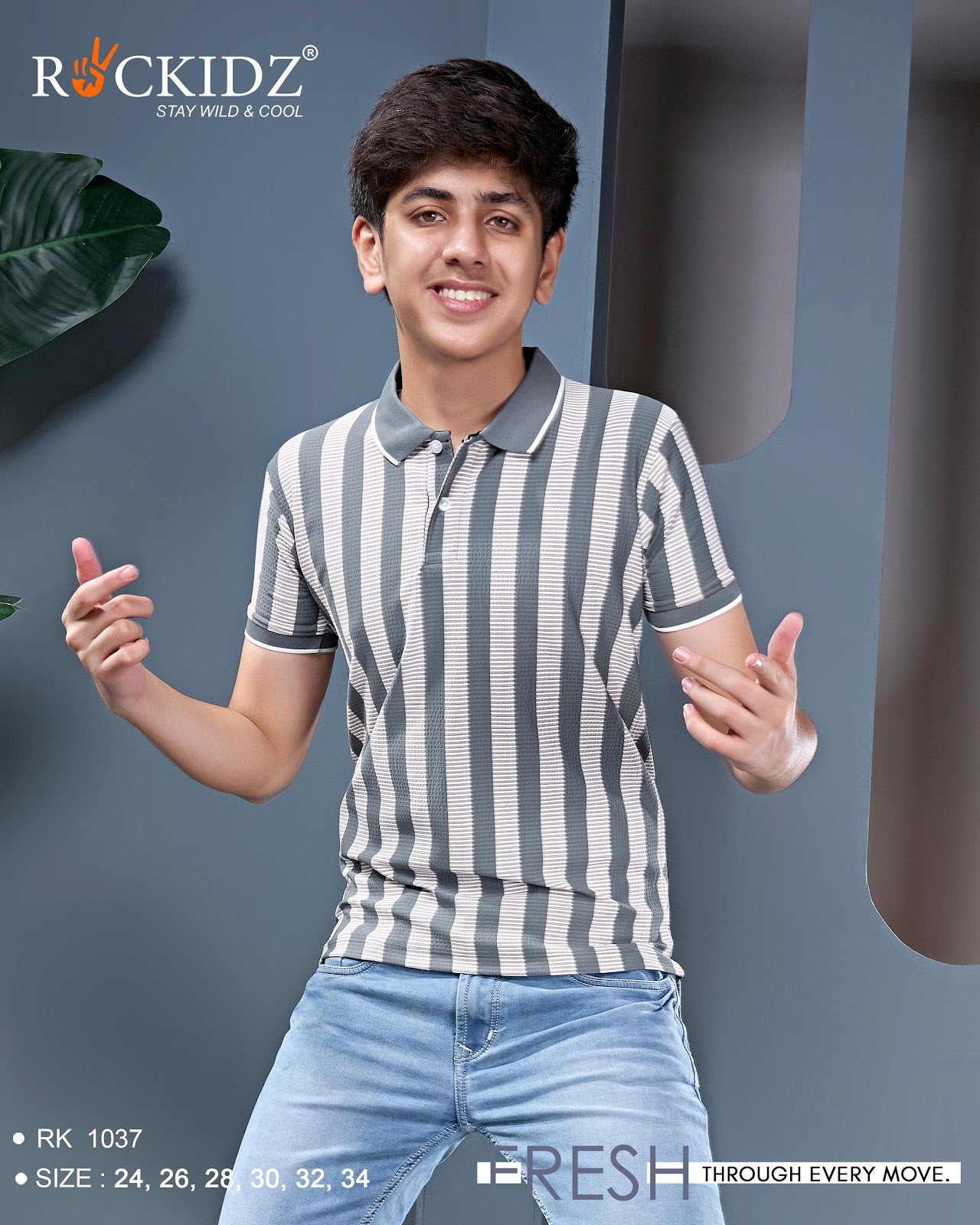 Rk 1037 Rockidz Imported Boys Tshirt Supplier Ahmedabad