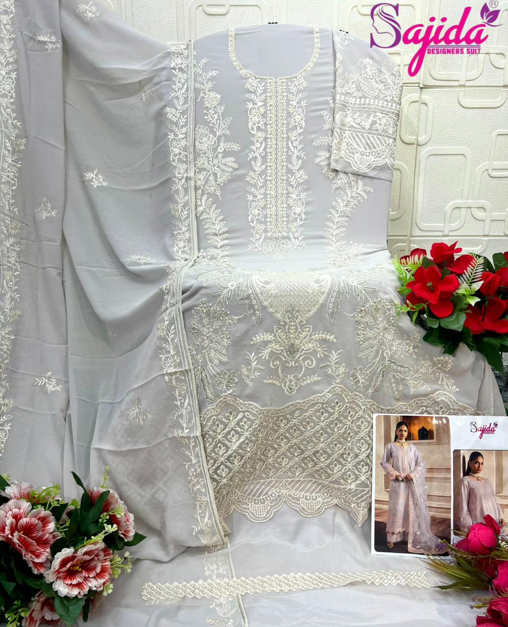 Roheenaz Sajida Georgette Pakistani Salwar Suits Supplier Gujarat