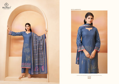 Rohini Rupali Cambric Pant Style Suits Wholesaler