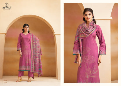 Rohini Rupali Cambric Pant Style Suits Wholesaler