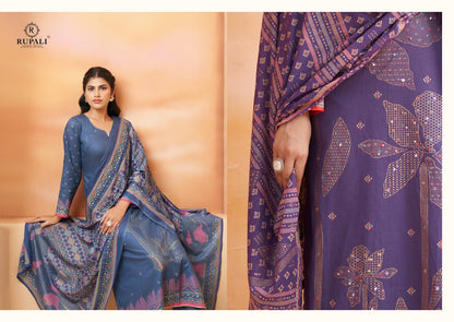 Rohini Rupali Cambric Pant Style Suits Wholesaler