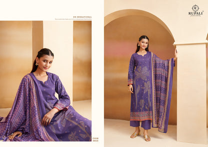 Rohini Rupali Cambric Pant Style Suits Wholesaler