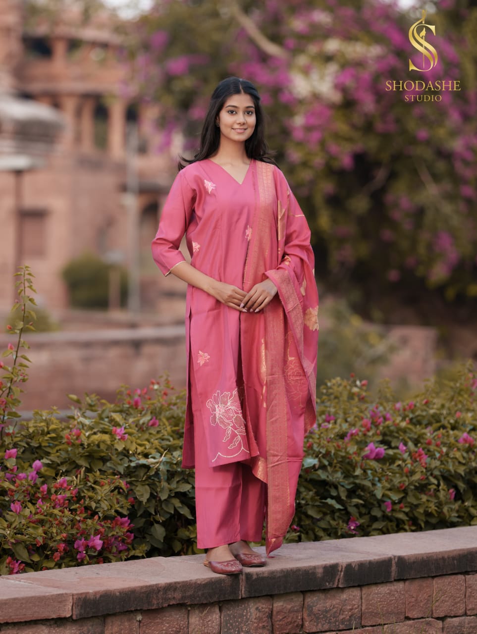 Rohini Shodashe Studio Viscose Readymade Pant Style Suits Supplier Ahmedabad