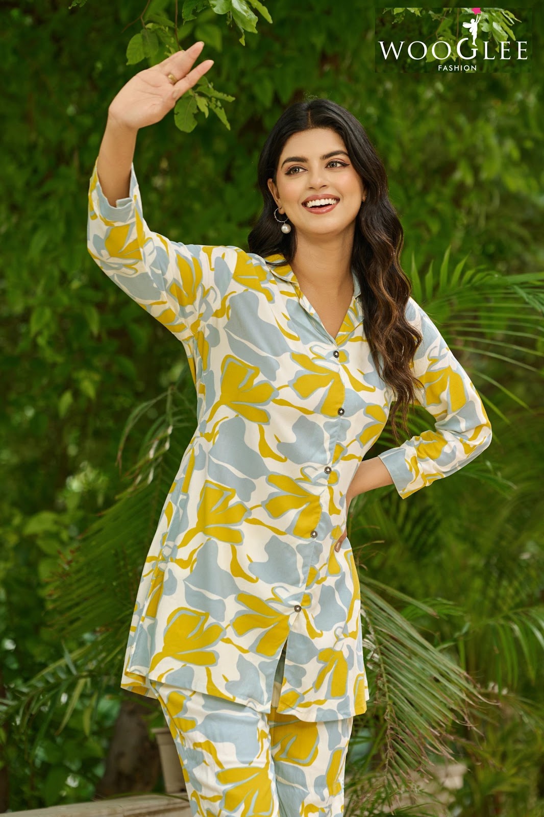 Rolex Vol 2 Wooglee Rayon Co Ord Set Manufacturer